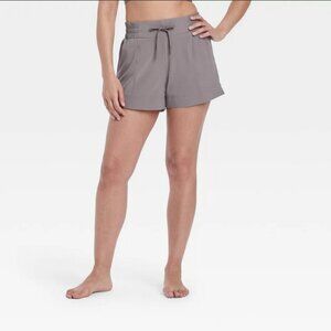 Women's Active Light Mid-Rise Shorts 4" - All In Motion™ Taupe XXL